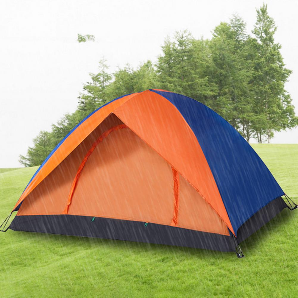 Cheap Goat Tents Rain proof Double layer Color matching Tent Outdoor Equipment Mountain Camping Supplies Equipment Mountain Camping Supplies Tents 